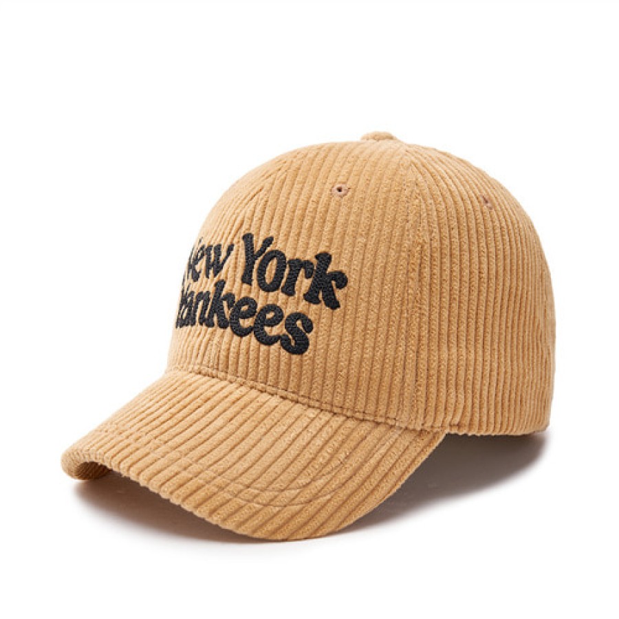 Cap MLB korea Un_Structure | Teddy Corduroy Unstructured Ball Cap New York Yankees