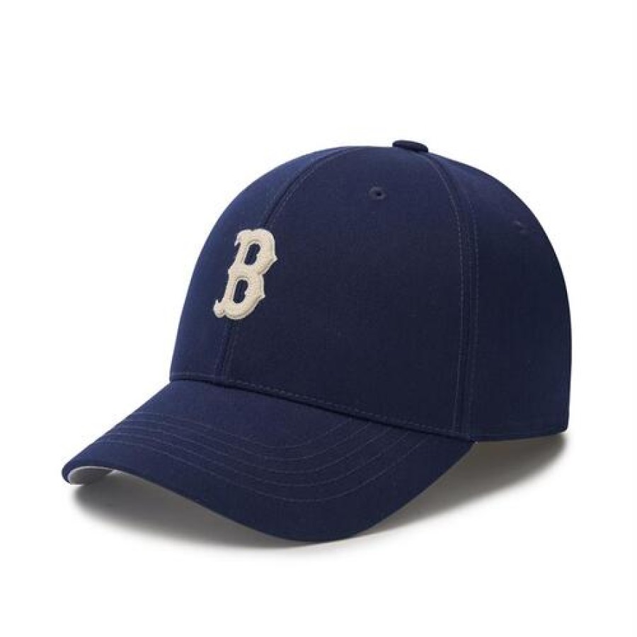 Cap MLB korea Structure | Premium Basic Small Logo Structured Ball Cap Boston Redsox