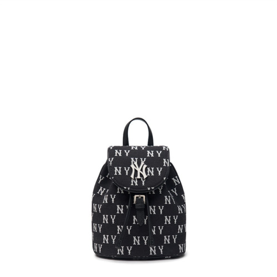 Bag MLB korea | Classic Monogram Jacquard Mini Backpack New York Yankees