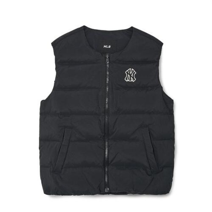 Acc MLB korea Jumpers | [Kids] (Duck 9010) Air Daily Light Weight Down Vest New York Yankees