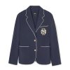 Apparel MLB korea Jackets | [Wms] Women`S Premium Varsity Prepy Blazer Jacket New York Yankees