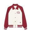 Apparel MLB korea Varsity Jackets | Jersey Collar Raglan Varsity Jacket New York Yankees