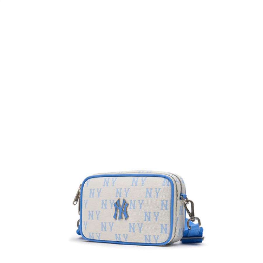 Bag MLB korea | Classic Monogram Jacquard Mini Cross Bag New York Yankees