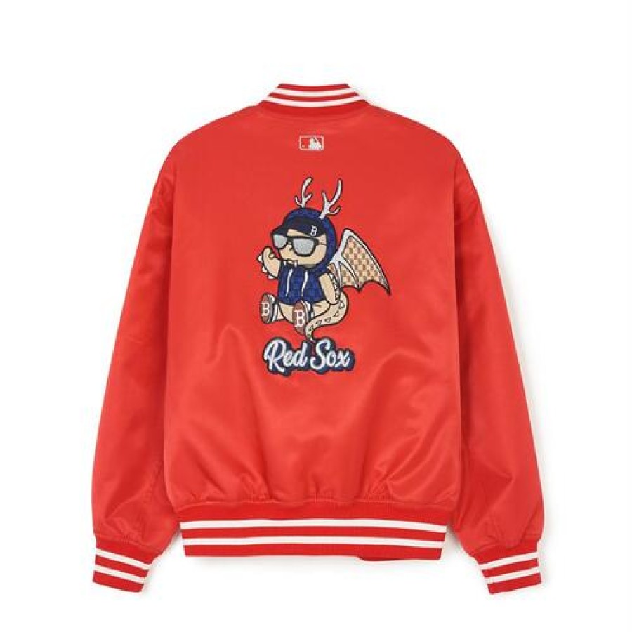 Apparel MLB korea Jackets | Dragon Varsity Jacket Boston Redsox