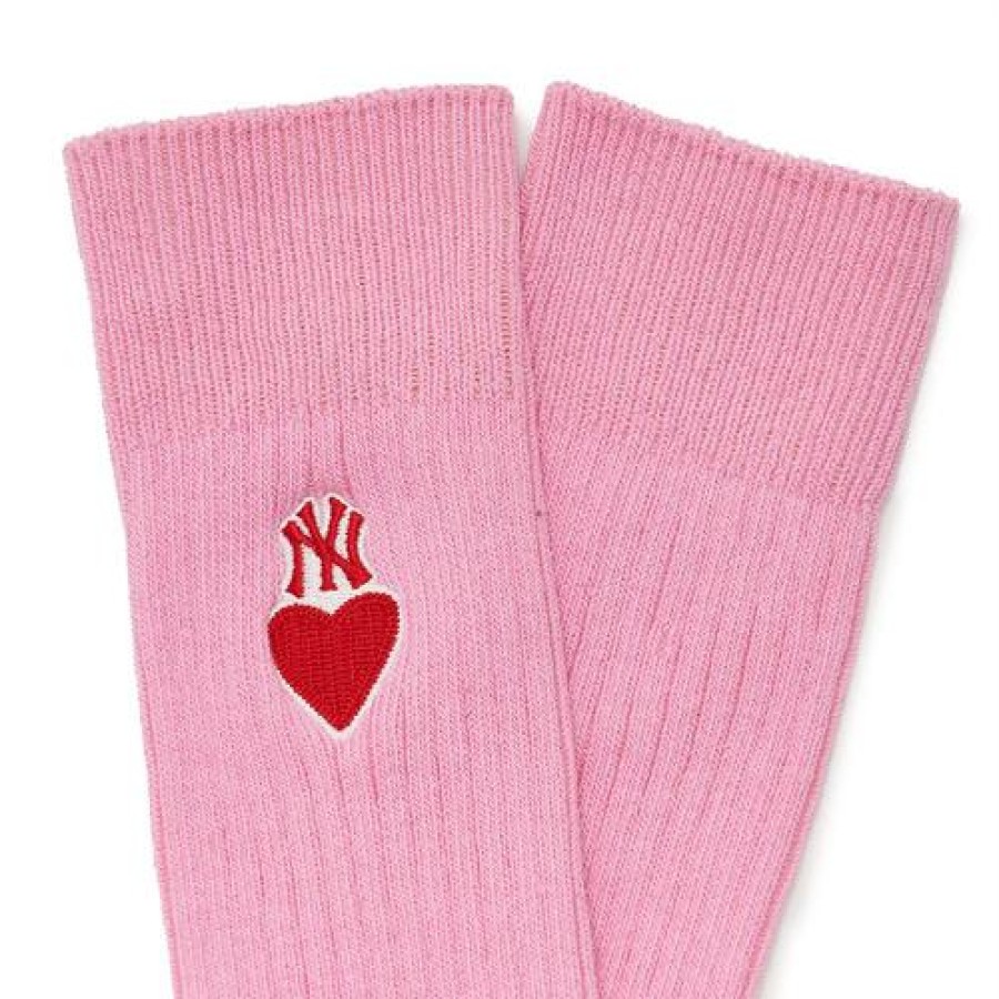 Kids MLB korea Others | [Kids] Heart Point Socks New York Yankees