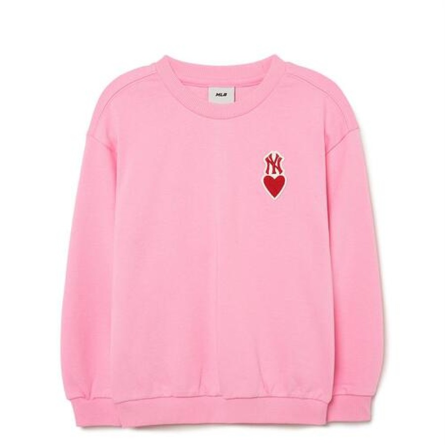 Kids MLB korea Sweatshirts | [Kids] Heart Logo Sweatshirt New York Yankees