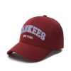 Cap MLB korea Structure | Premium Varsity Lettering Logo Structured Ball Cap New York Yankees