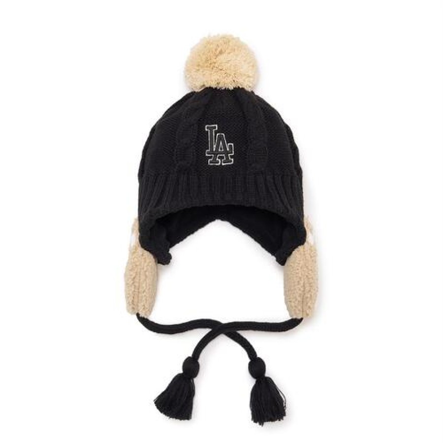 Kids MLB korea Winter Hats | [Kids] Mega Bear Earflap Beanie Los Angeles Dodgers