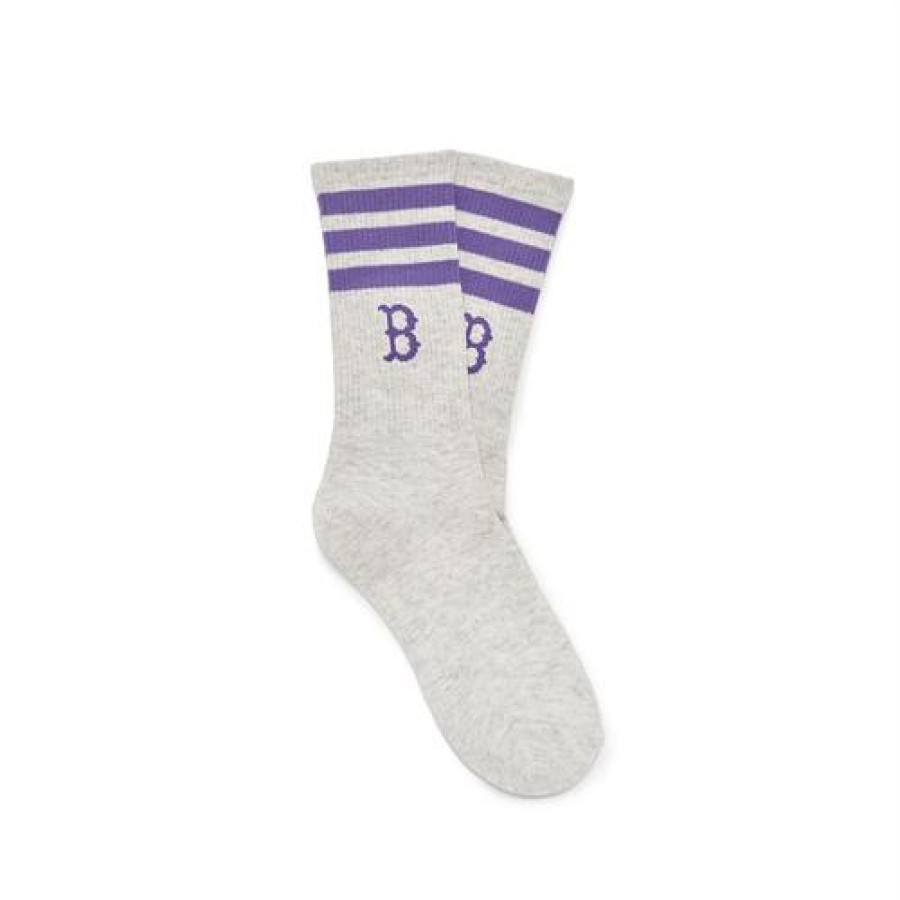 Kids MLB korea Others | [Kids] Basic Daily Skate Socks Boston Red Sox