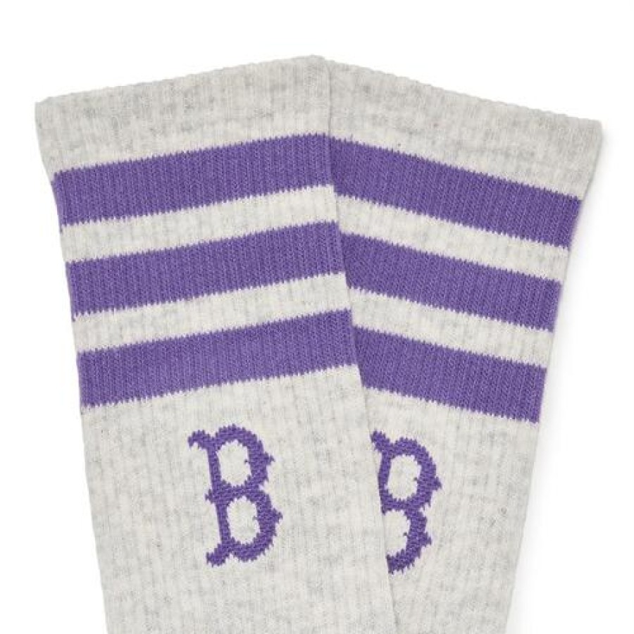 Kids MLB korea Others | [Kids] Basic Daily Skate Socks Boston Red Sox