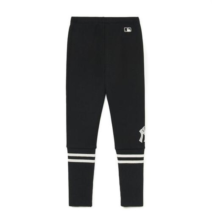 Kids MLB korea Leggings | [Kids] Girl`S Basic Brushed Leggings New York Yankees