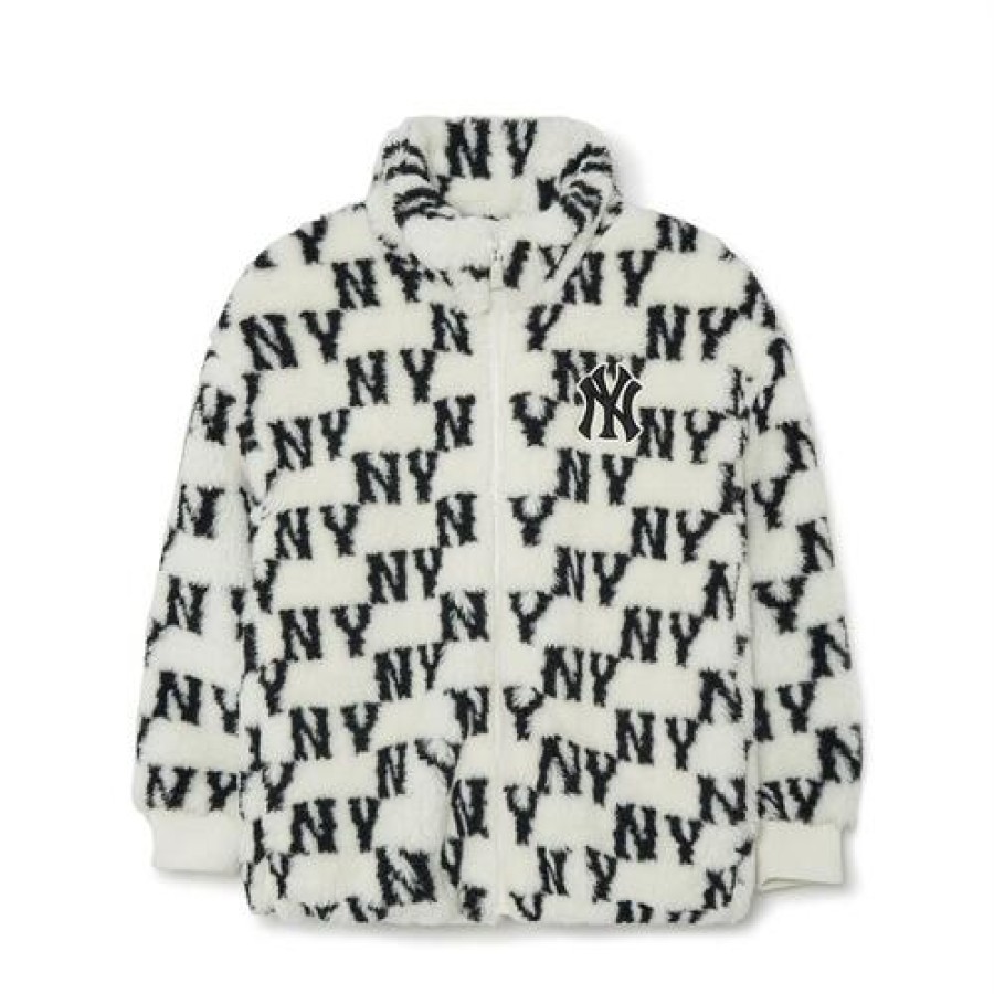 Acc MLB korea Padded Jackets | [Kids] Classic Monogram Fleece Jp New York Yankees