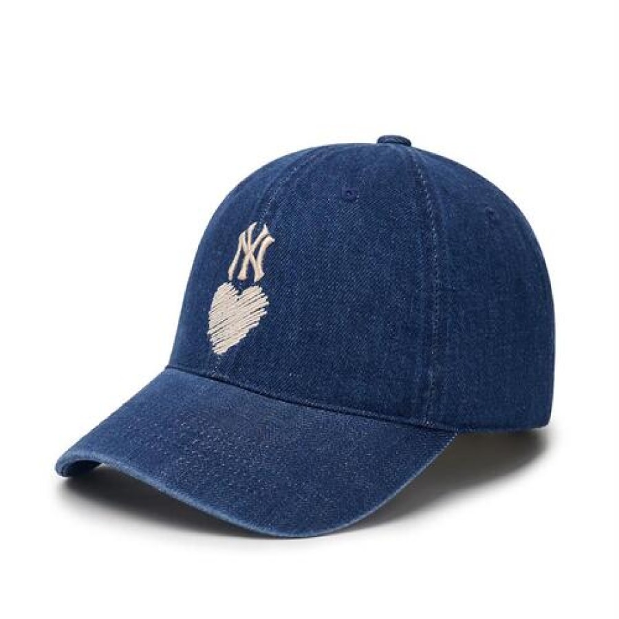 Cap MLB korea Un_Structure | Denim Heart Unstructured Ball Cap New York Yankees