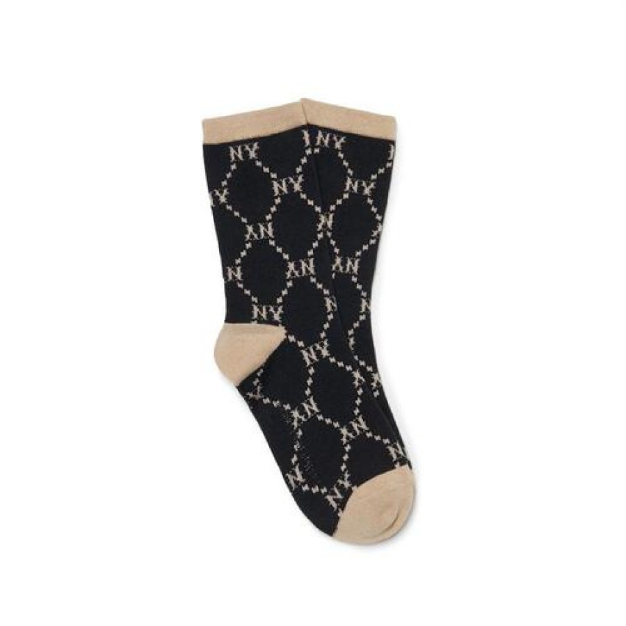 Kids MLB korea Others | [Kids] Dia Monogram Jqd Socks New York Yankees