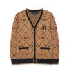 Kids MLB korea Sweaters | [Kids] Dia Monogram All Over Knit Cardigan New York Yankees