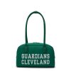 Bag MLB korea | Varsity Jacquard Canvas Square Shoulder Bag Cleveland Guardians