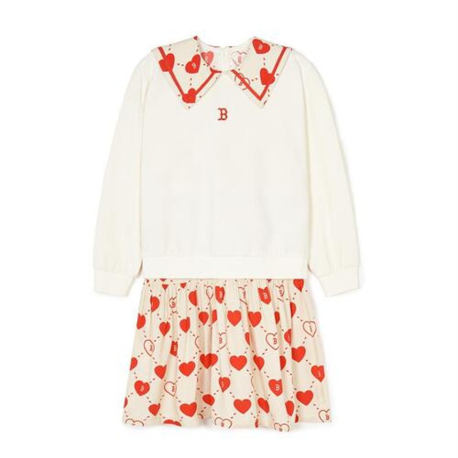 Kids MLB korea Dresses | [Kids] Heart Dress Boston Red Sox