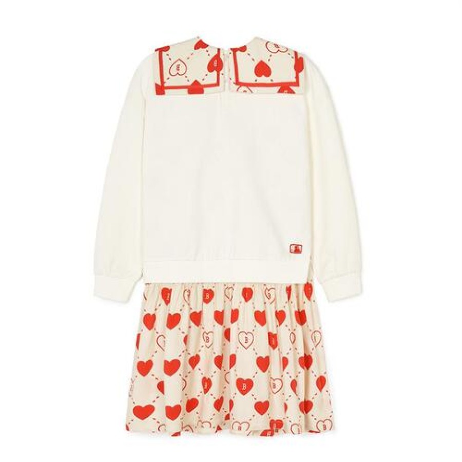 Kids MLB korea Dresses | [Kids] Heart Dress Boston Red Sox