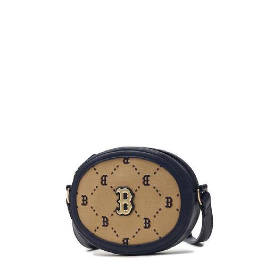 Kids MLB korea Bags | [Kids] Dia Monogram Round Crossbag Boston Red Sox