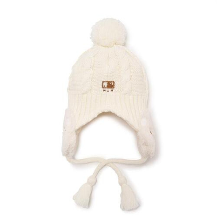 Kids MLB korea Beanies/Hats | [Kids] Mega Bear Earflap Beanie New York Yankees