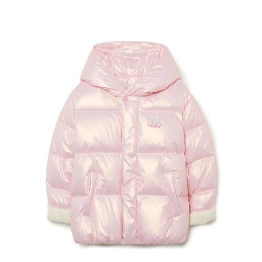 Acc MLB korea Padded Jackets | [Kids] (Duck 9010) Air Daily Girls Short Down Jumper New York Yankees