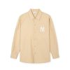 Apparel MLB korea Shirts | Classic Monogram Big Lux Long Sleeve Shirts New York Yankees