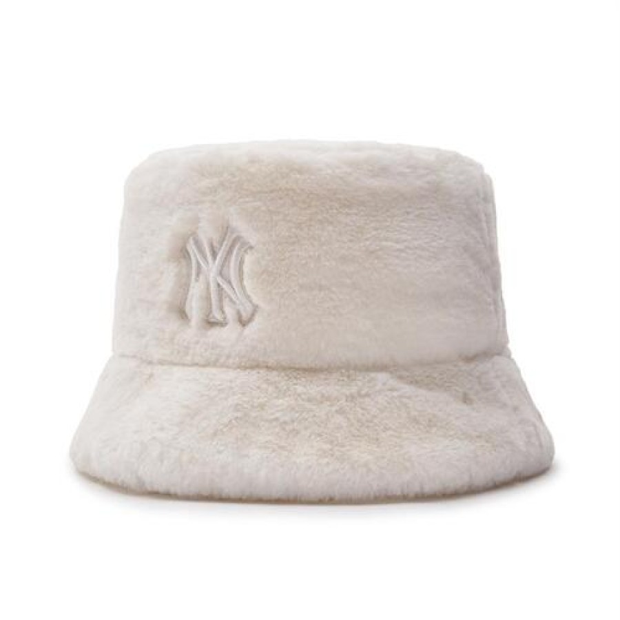 Kids MLB korea Beanies/Hats | [Kids] Basic Fur Bucket Hat New York Yankees