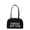 Bag MLB korea | Varsity Jacquard Canvas Square Shoulder Bag New York Yankees