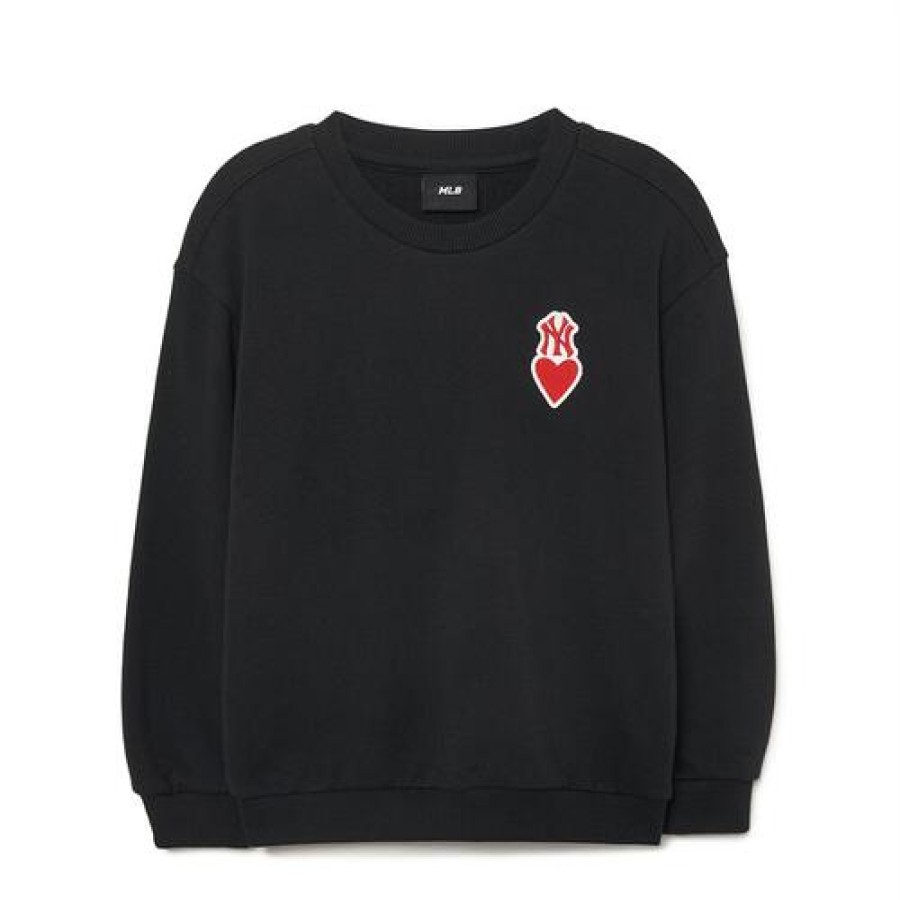 Kids MLB korea Sweatshirts | [Kids] Heart Logo Sweatshirt New York Yankees