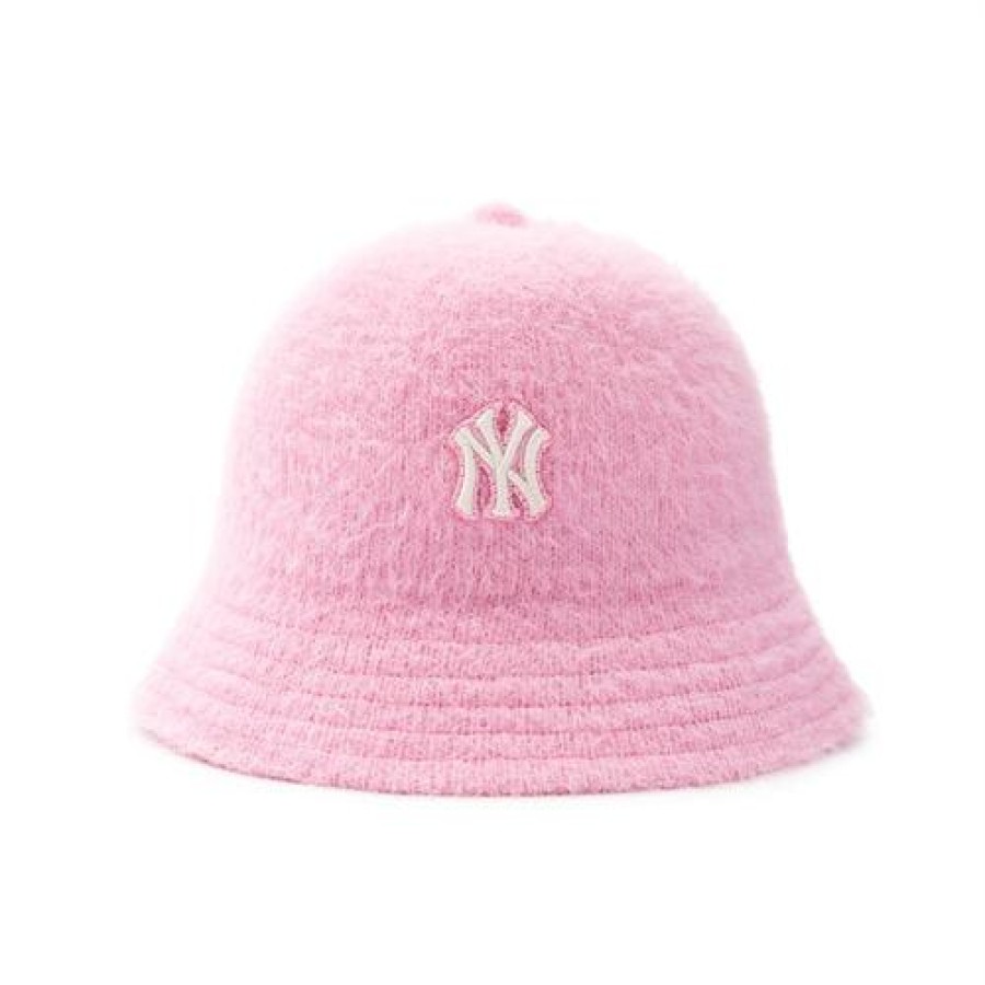 Kids MLB korea Beanies/Hats | [Kids] Basic Press Eco Fur Dome Hat New York Yankees