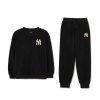 Kids MLB korea Sweatshirts | [Kids] Basic Fleece Mtm Set New York Yankees