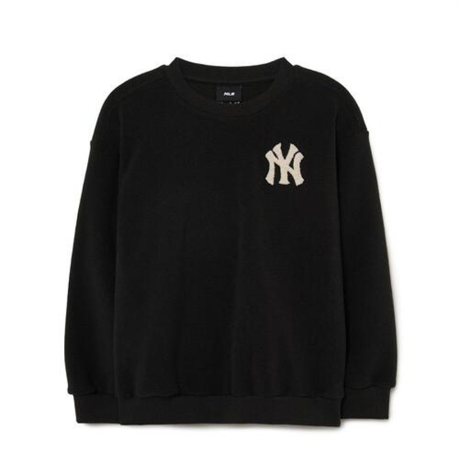 Kids MLB korea Sweatshirts | [Kids] Basic Fleece Mtm Set New York Yankees