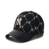 Kids MLB korea Original Caps | [Kids] Dia Monogram Jqd Ball Cap New York Yankees