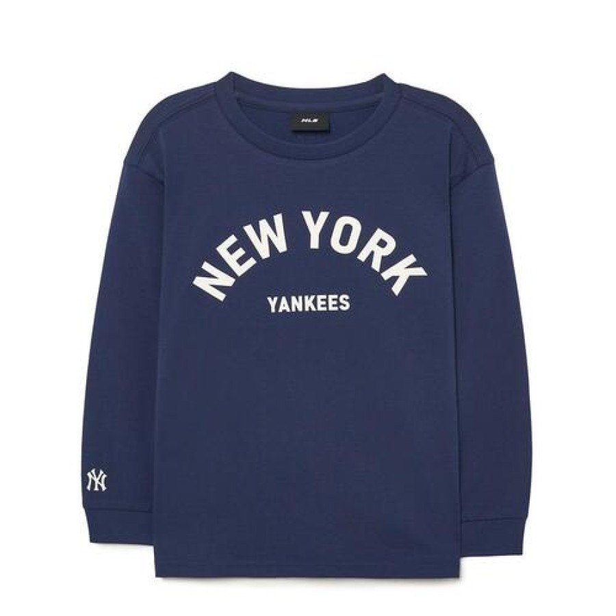 Kids MLB korea Sweatshirts | [Kids] Varsity T Shirt New York Yankees