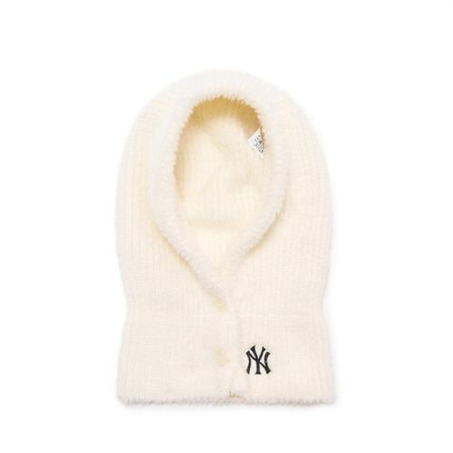 Kids MLB korea Winter Hats | [Kids] Basic Mink Knit Baraclaba New York Yankees