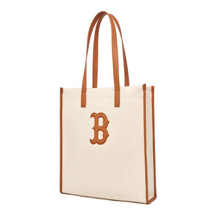 Bag MLB korea | Basic Canvas Vertical Tote Bag Boston Red Sox