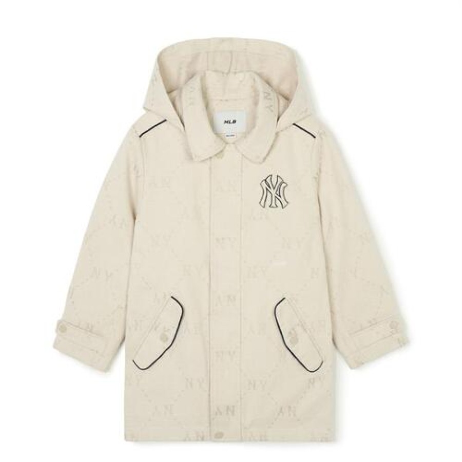 Acc MLB korea Jumpers | [Kids] Dia Monogram Jacquard Safari Jumper New York Yankees