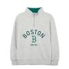 Kids MLB korea Sweatshirts | [Kids] Varsity Half Zip Sweatshrit Boston Red Sox