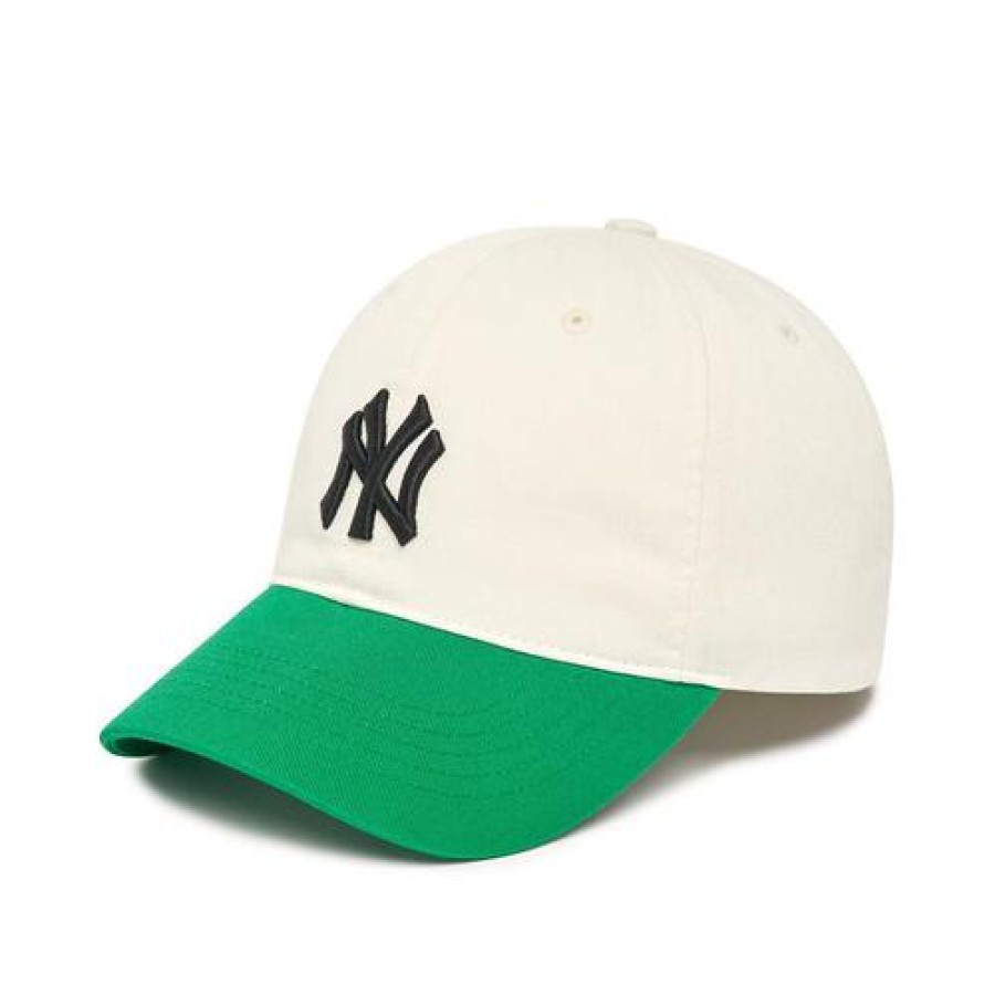 Cap MLB korea Un_Structure | Basic Color Block Unstructured Ball Cap New York Yankees