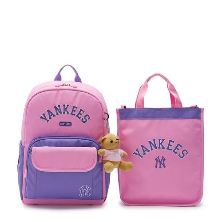 Kids MLB korea Bags | [Kids] Varsity 2 Way School Bag New York Yankees