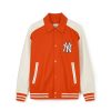 Apparel MLB korea Jackets | Wool Collar Varsity Jacket(Single-Layer) New York Yankees