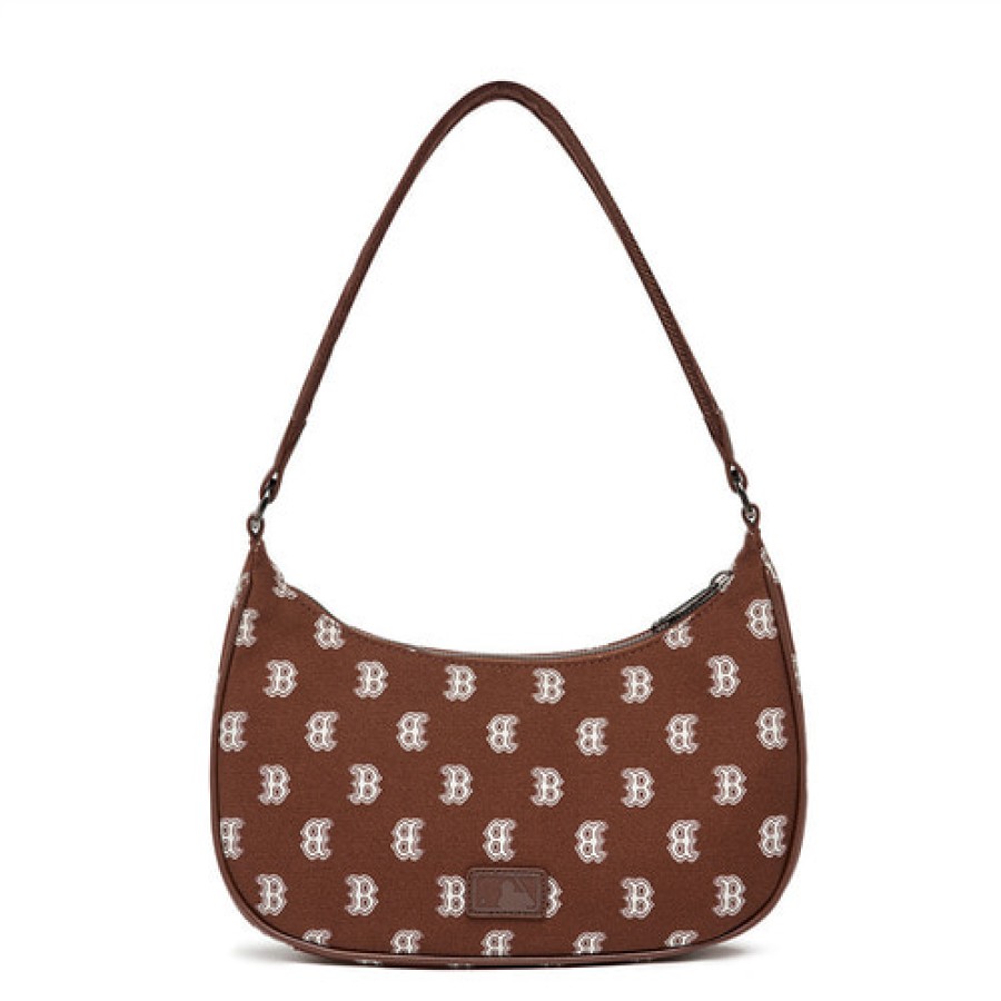 Bag MLB korea | Classic Monogram Hobo Bag Boston Redsox