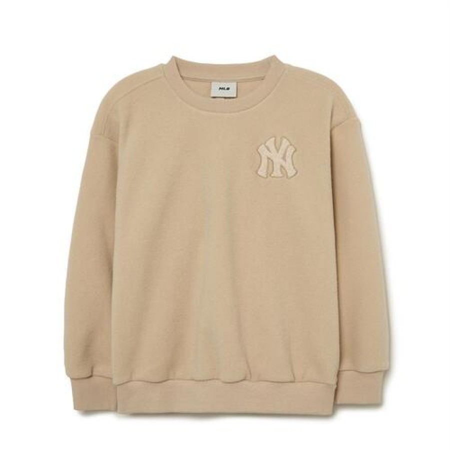 Kids MLB korea Sweatshirts | [Kids] Basic Fleece Mtm Set New York Yankees