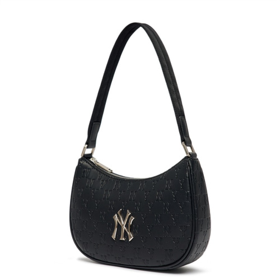 Bag MLB korea | Monogram Embo Hobo Bag New York Yankees