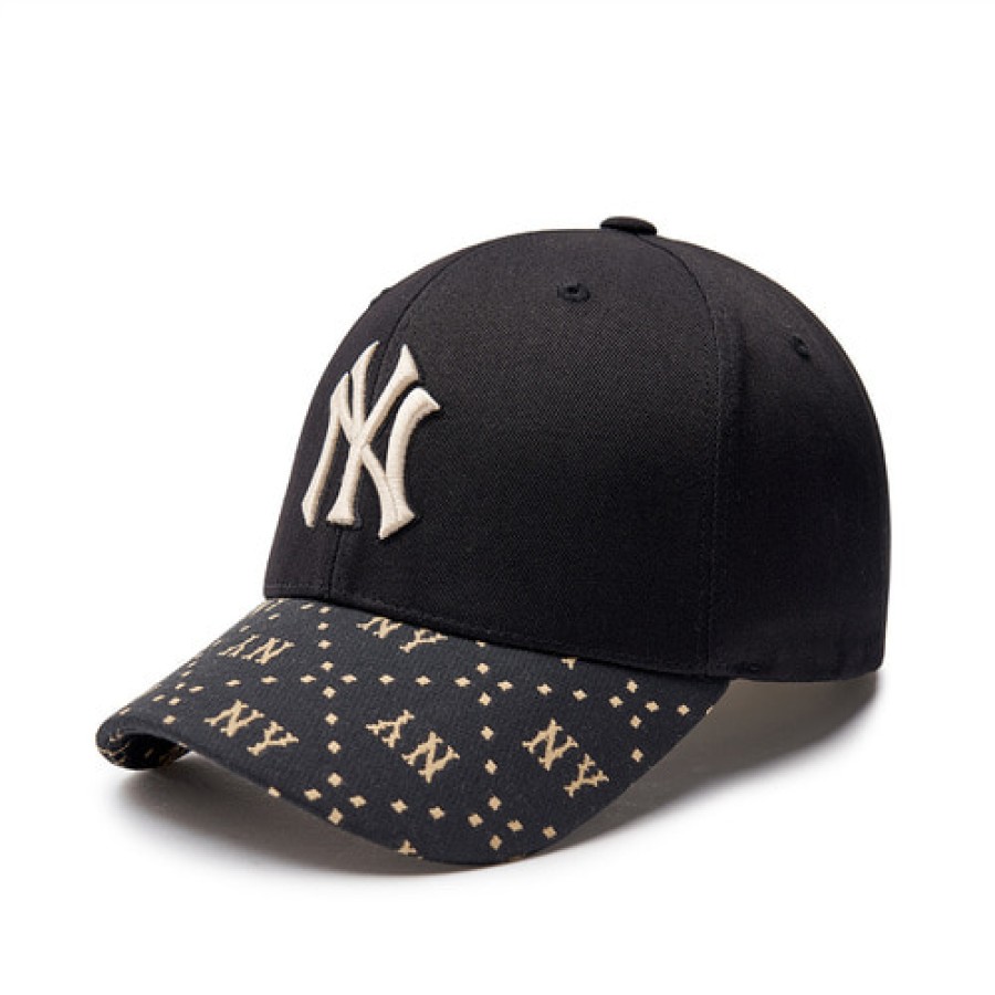 Cap MLB korea Structure | Dia Monogram Point Sturctured Ball Cap New York Yankees