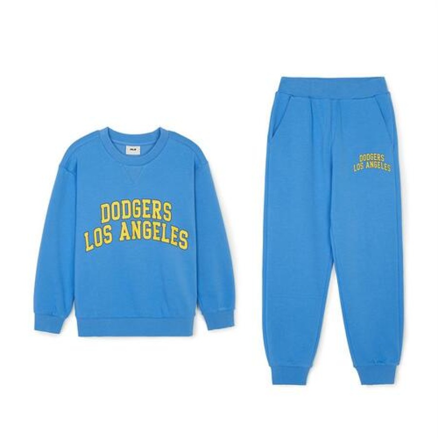 Kids MLB korea Sweatshirts | [Kids] Varsity Mtm Set Up Los Angeles Dodgers