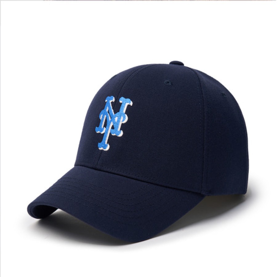 Cap MLB korea Structure | Varsity Medium Logo Structured Ball Cap New York Mets