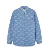 Apparel MLB korea Shirts | Classic Monogram Jacquard Denim Shirts New York Yankees