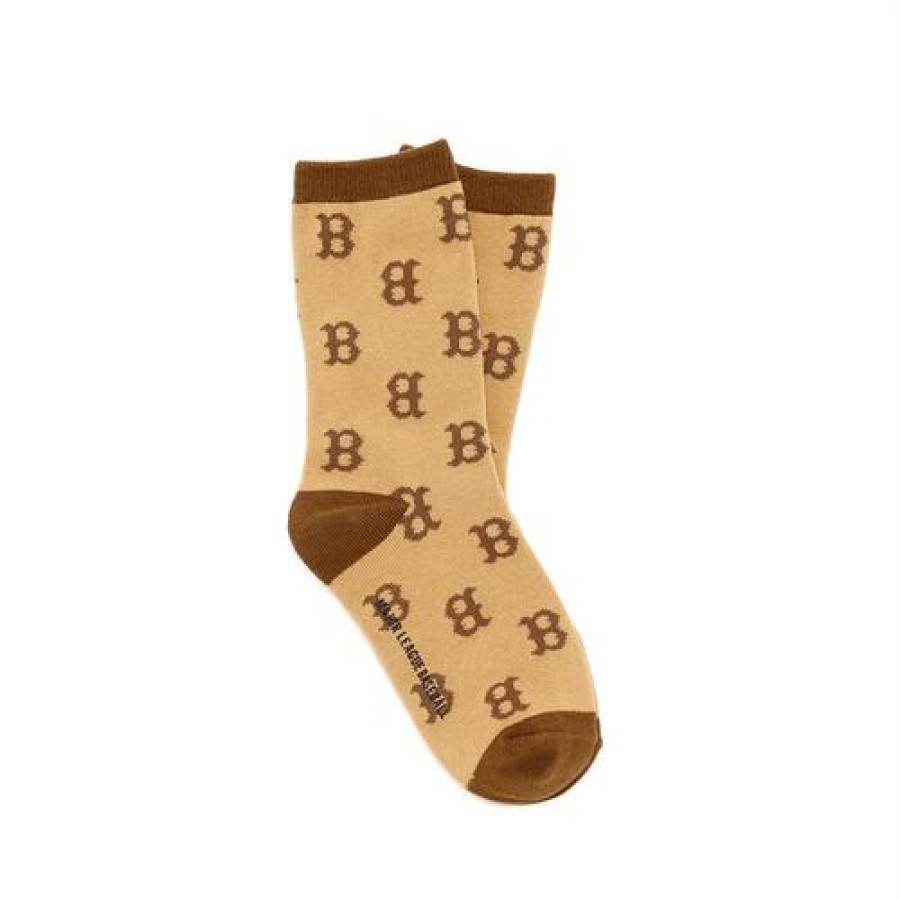 Kids MLB korea Others | [Kids] Classic Monogram Socks Boston Red Sox