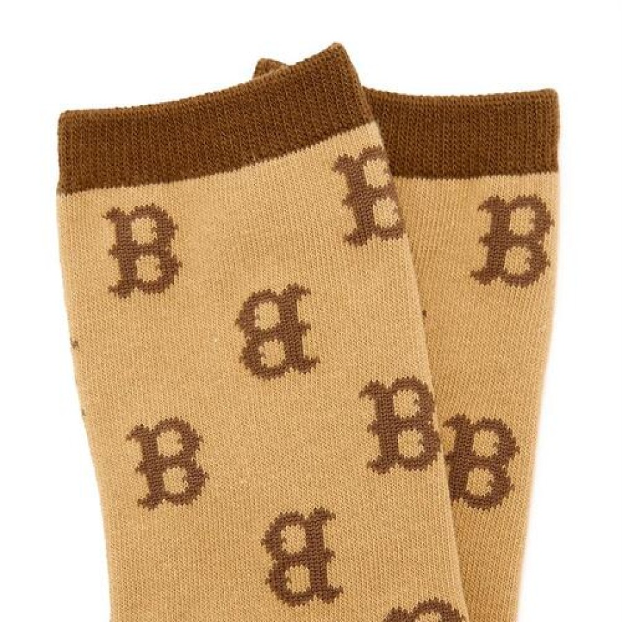 Kids MLB korea Others | [Kids] Classic Monogram Socks Boston Red Sox